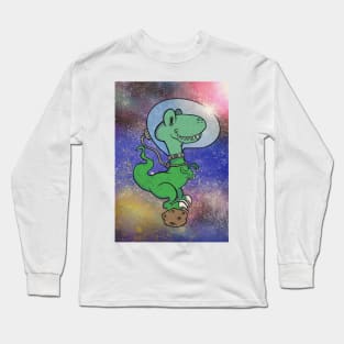 Space Dino Long Sleeve T-Shirt